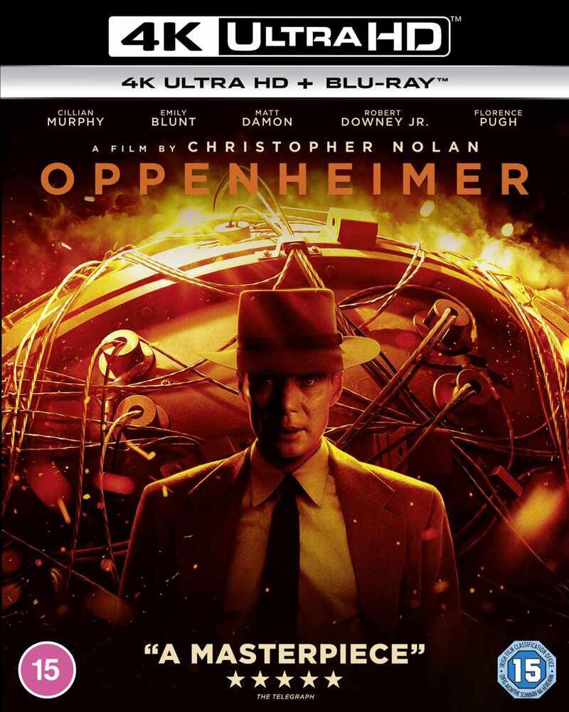 Oppenheimer 4K Ultra HD + Blu-Ray