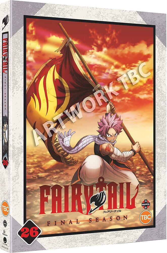 Fairy Tail Final Season Part 26 Episodes 317 to 328 DVD