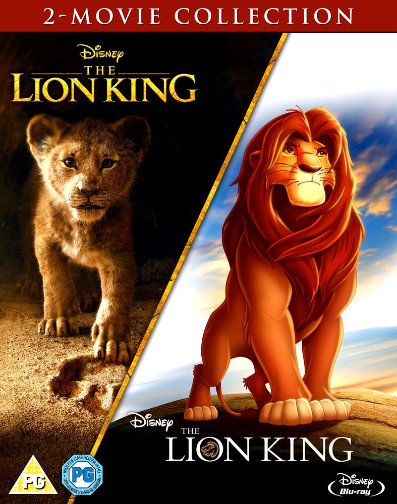 The Lion King (Live Action) / The Lion King (Animation) Blu-Ray