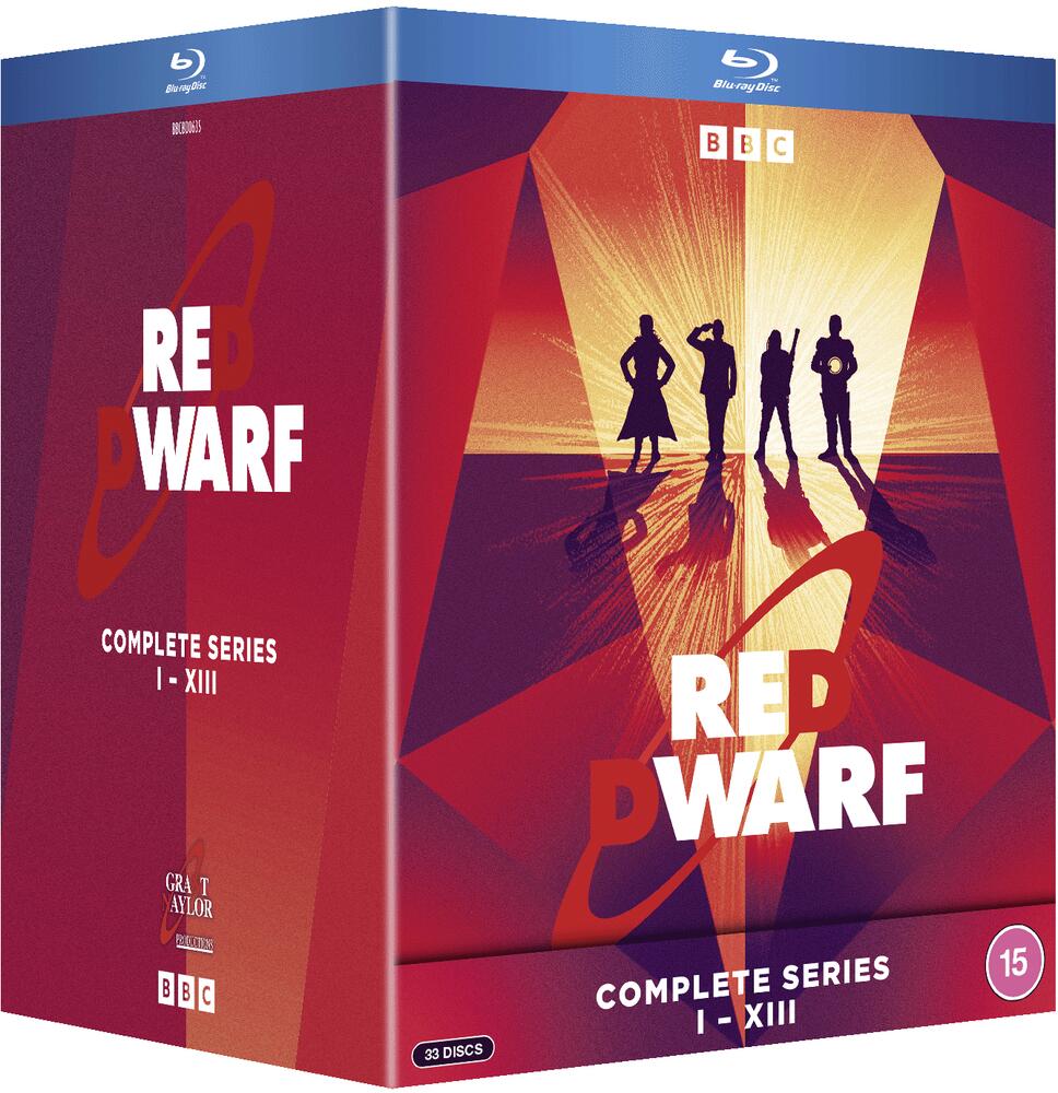 Red Dwarf Complete Series 1 to 13 (Series I to XIII) Blu-Ray