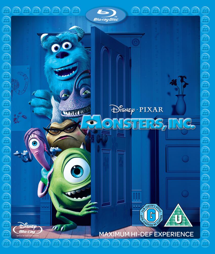 Monsters Inc Blu-Ray