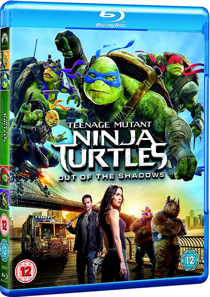 TMNT - Teenage Mutant Ninja Turtles - Out Of The Shadows Blu-Ray