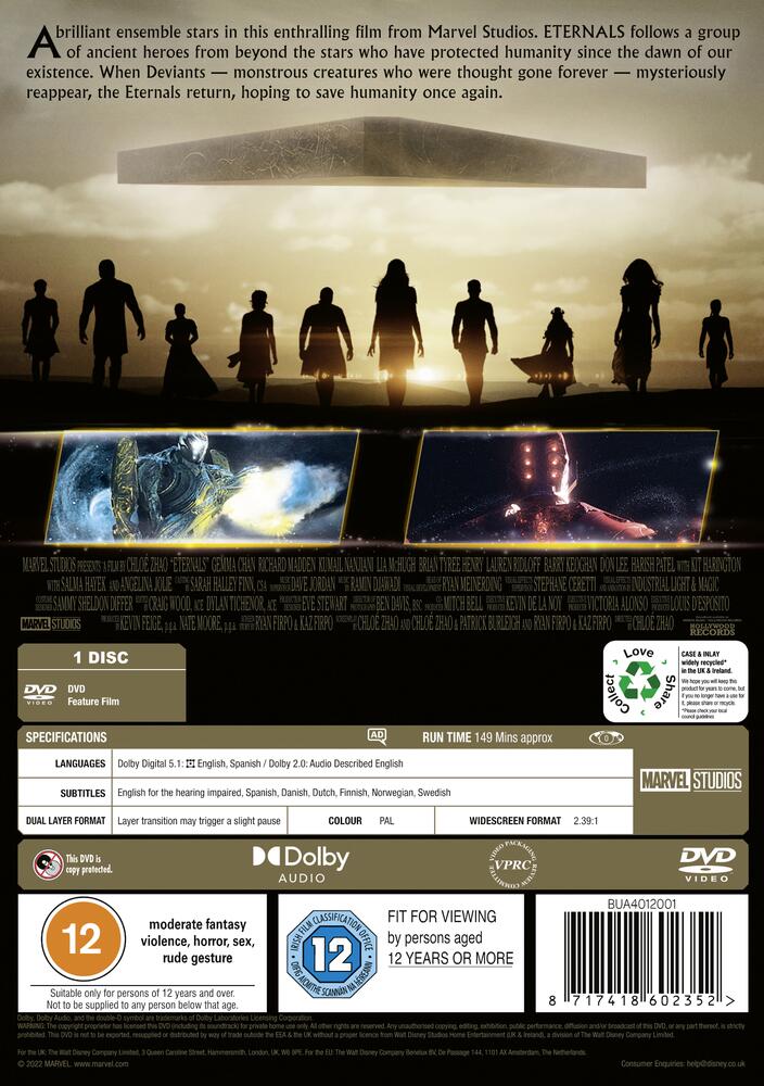 Eternal's DVD