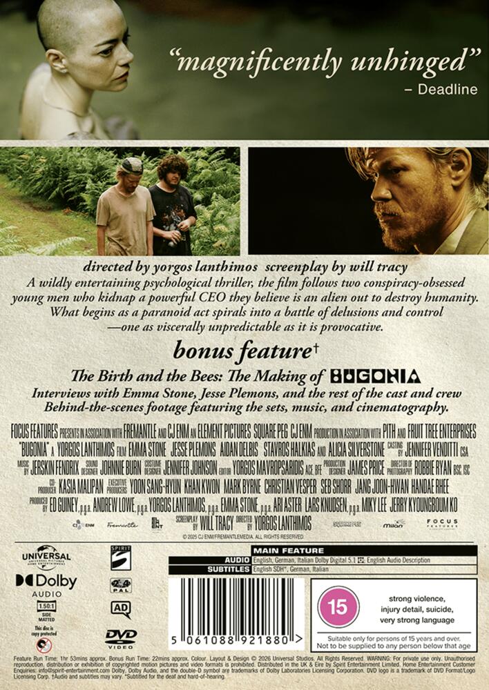 Bugonia DVD