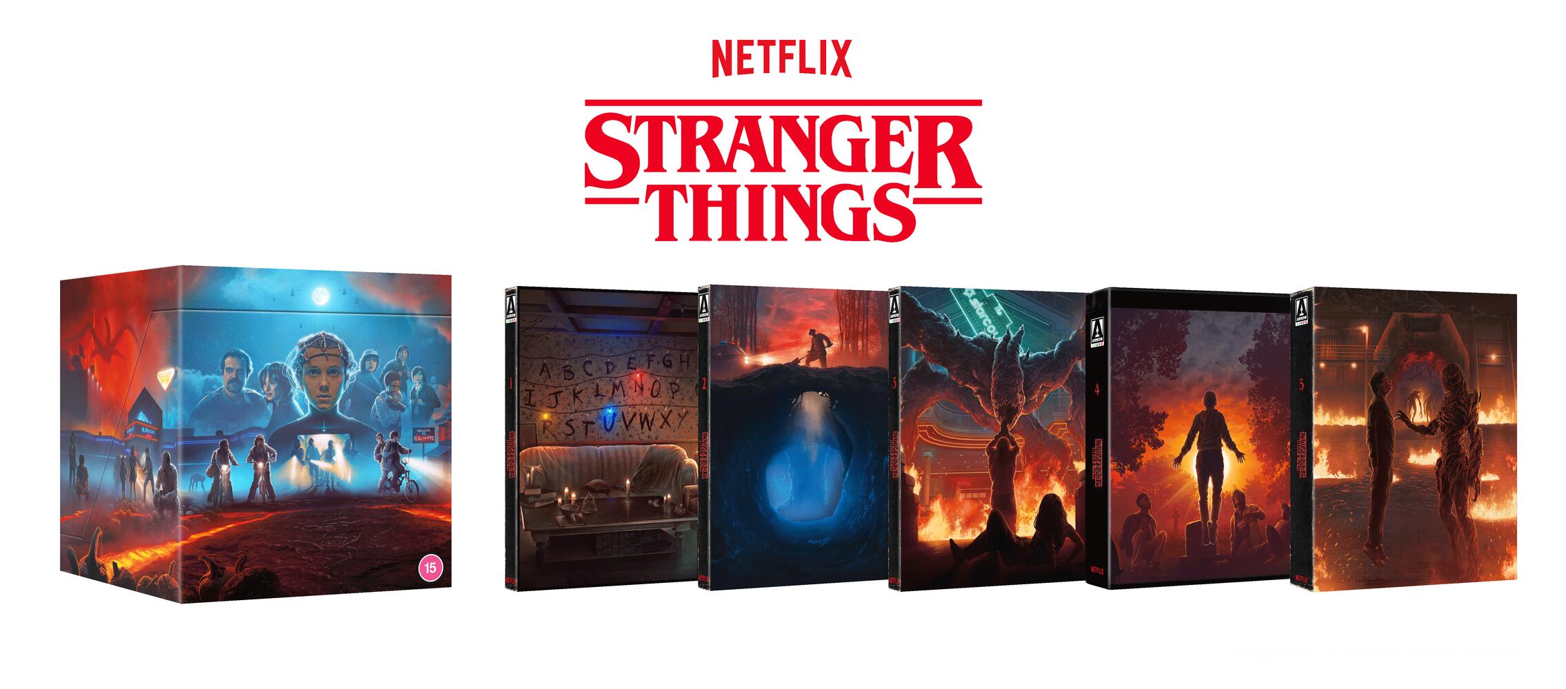 Stranger Things Seasons 1 to 5 Complete Collection Deluxe Limited