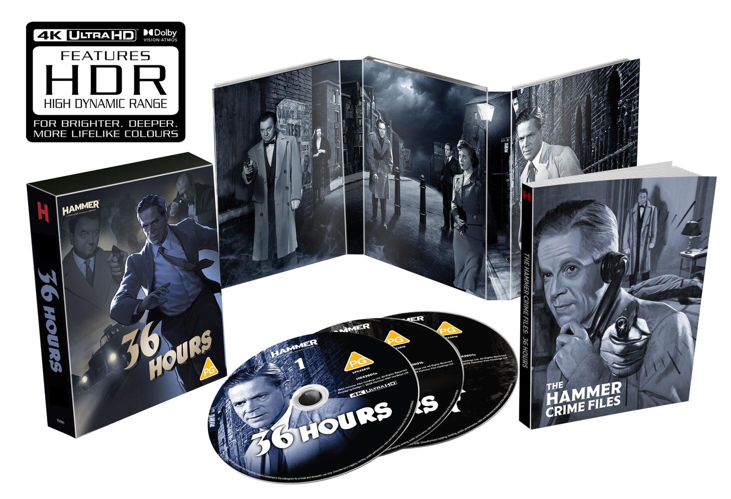 36 Hours (1964) Limited Collectors Edition 4K Ultra HD + Blu-Ray | Deff.com