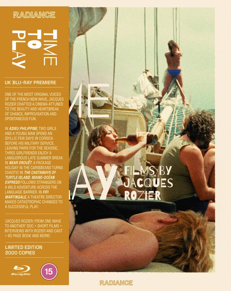 Time To Play - Films By Jacques Rozier Limited Edition Blu-Ray