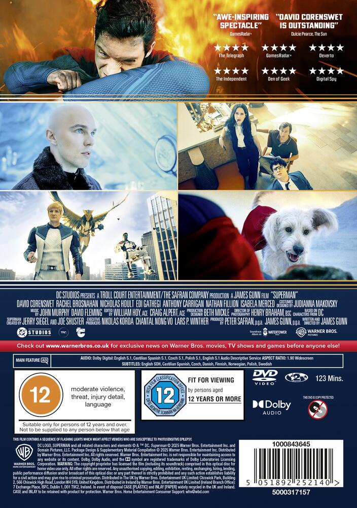 Superman (2025) DVD