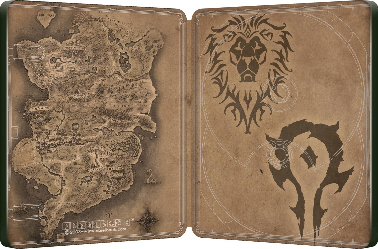 Warcraft Limited Edition Steelbook 4K Ultra HD + Blu-Ray