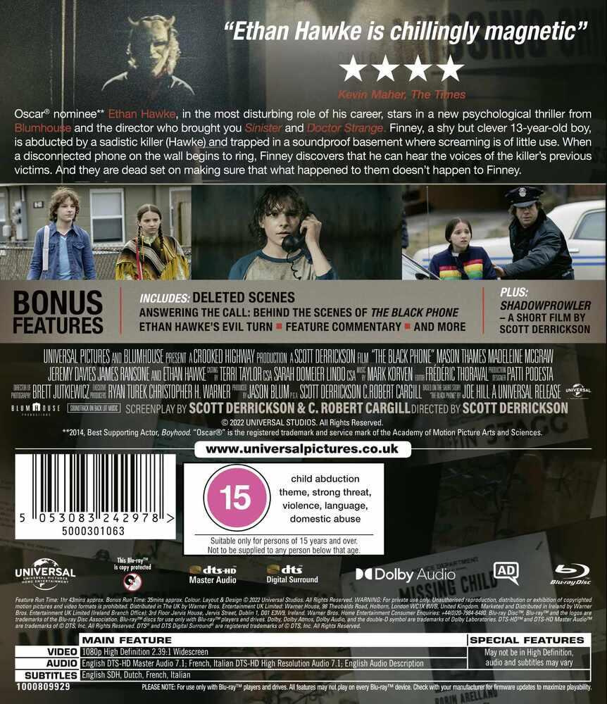 The Black Phone Blu-Ray