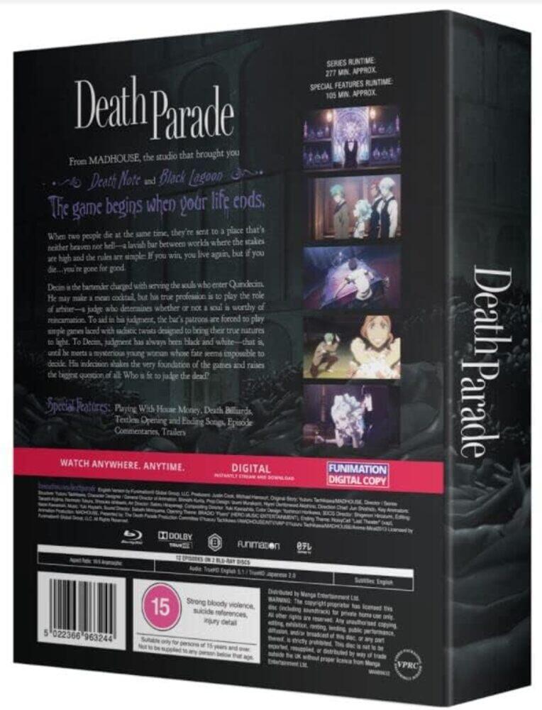 Death Parade - The Complete Series Limited Edition Blu-Ray
