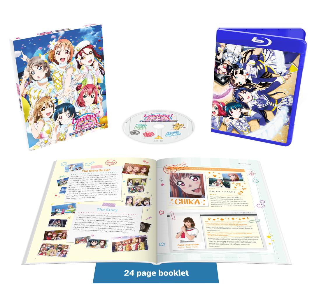 Love Live! Sunshine!! The School Idol Movie - Over the Rainbow Limited Collectors Edition Blu-Ray