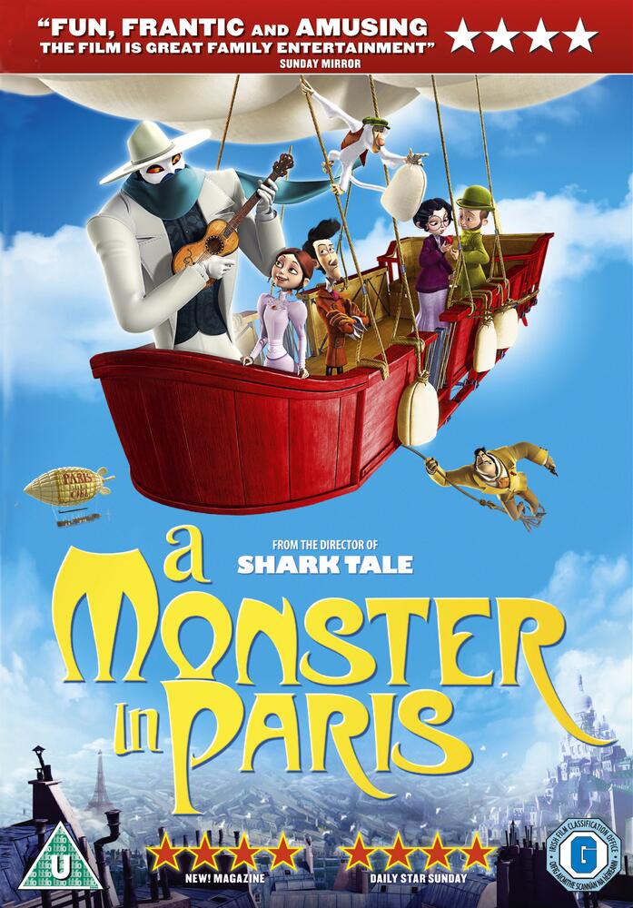 A Monster In Paris DVD