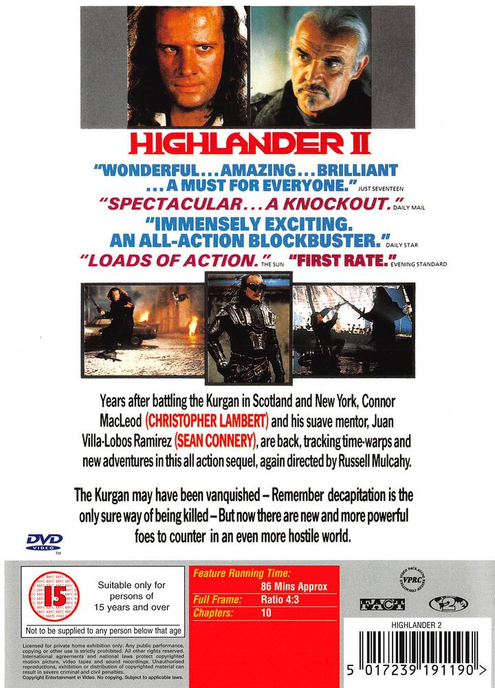 Highlander 2 - The Quickening