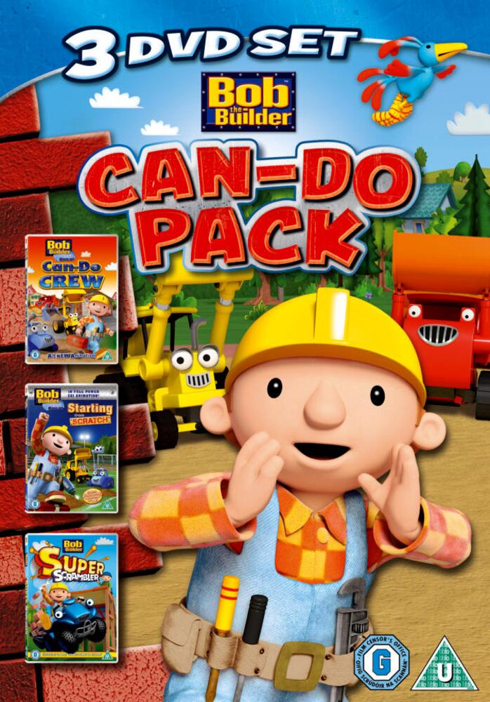 Bob The Builder - Can Do Pack - Can Do Crew / Starting From Scratch / Super Scambler DVD