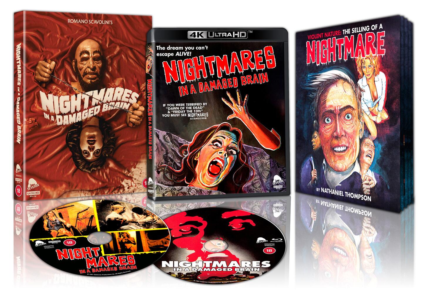 Nightmares In A Damaged Brain 4K Ultra HD + Blu-Ray