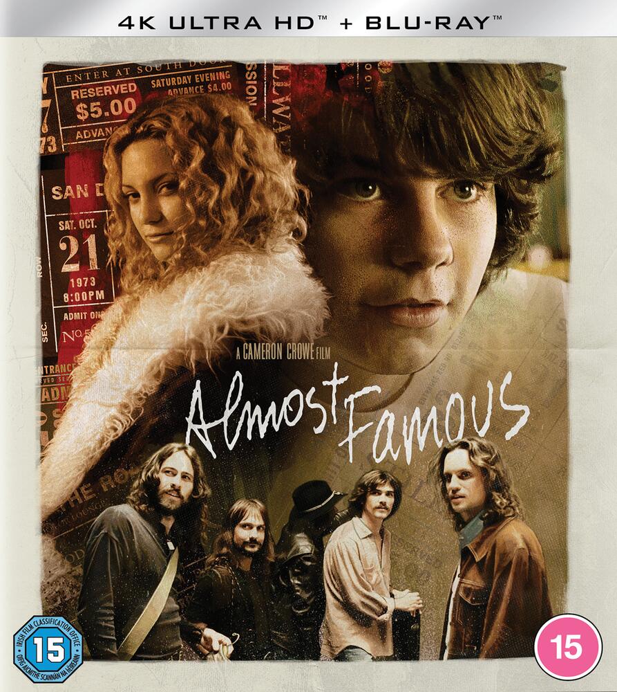 Almost Famous Anniversary Edition 4K Ultra HD + Blu-Ray