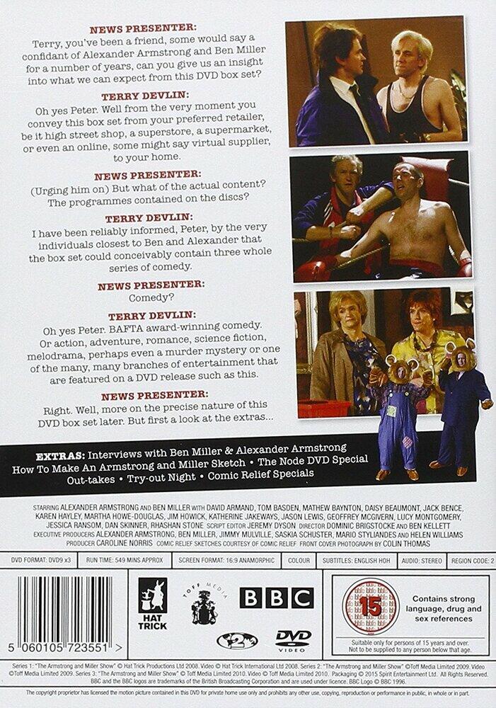 Armstrong & Miller Series 1 - 3 DVD