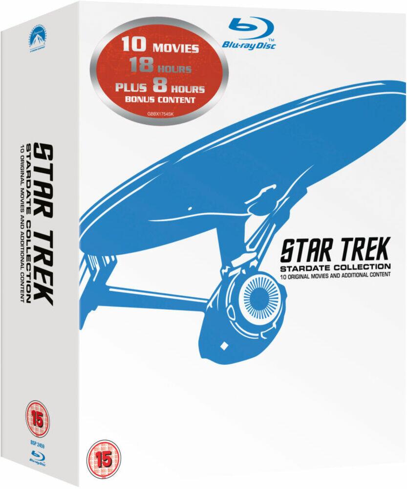 Star Trek 1 to 10 Movie Collection (10 Films) Blu-Ray