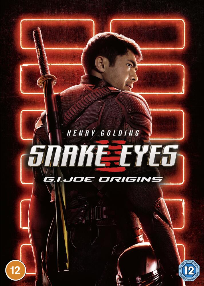 GI Joe Snake Eyes DVD