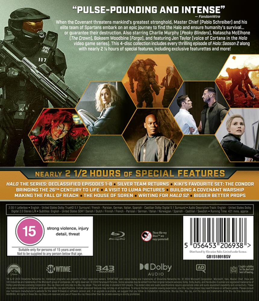 Halo Season 2 Blu-Ray