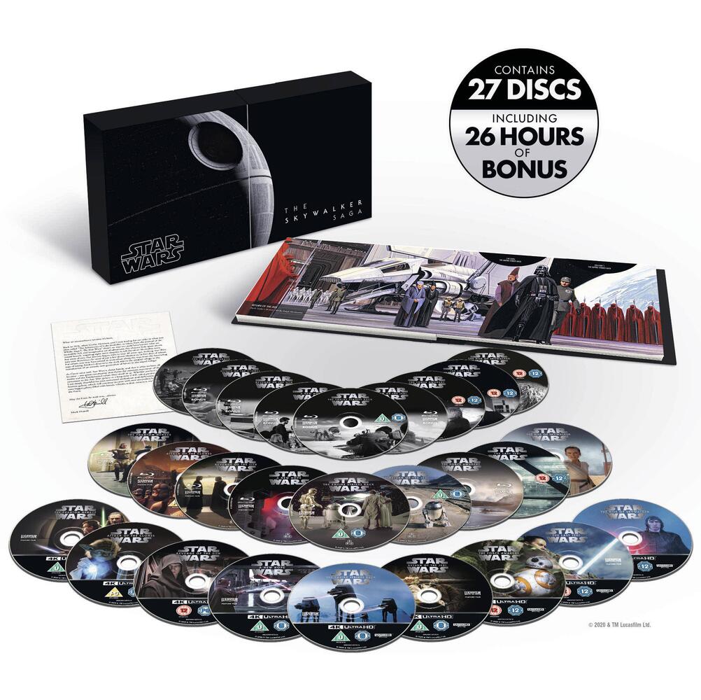 Star Wars - The Skywalker Saga Complete Collection 4K Ultra HD + Blu-Ray