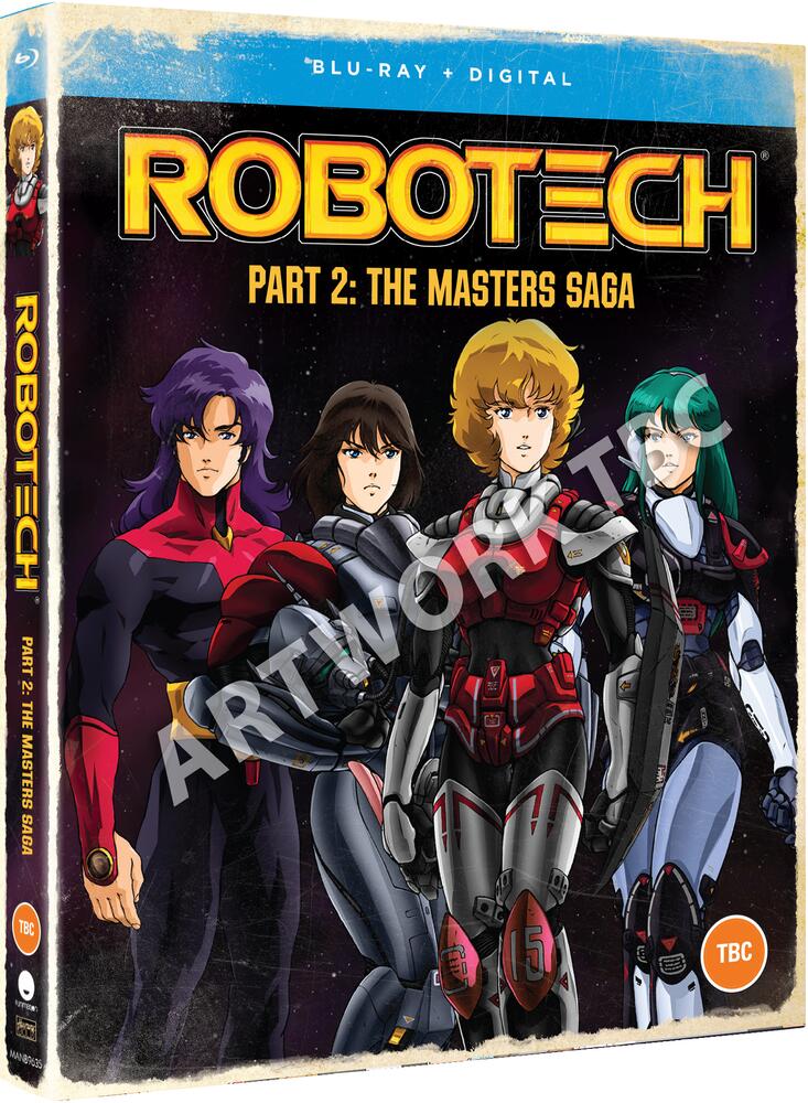 RoboTech Part 2 The Masters Blu-Ray + Digital