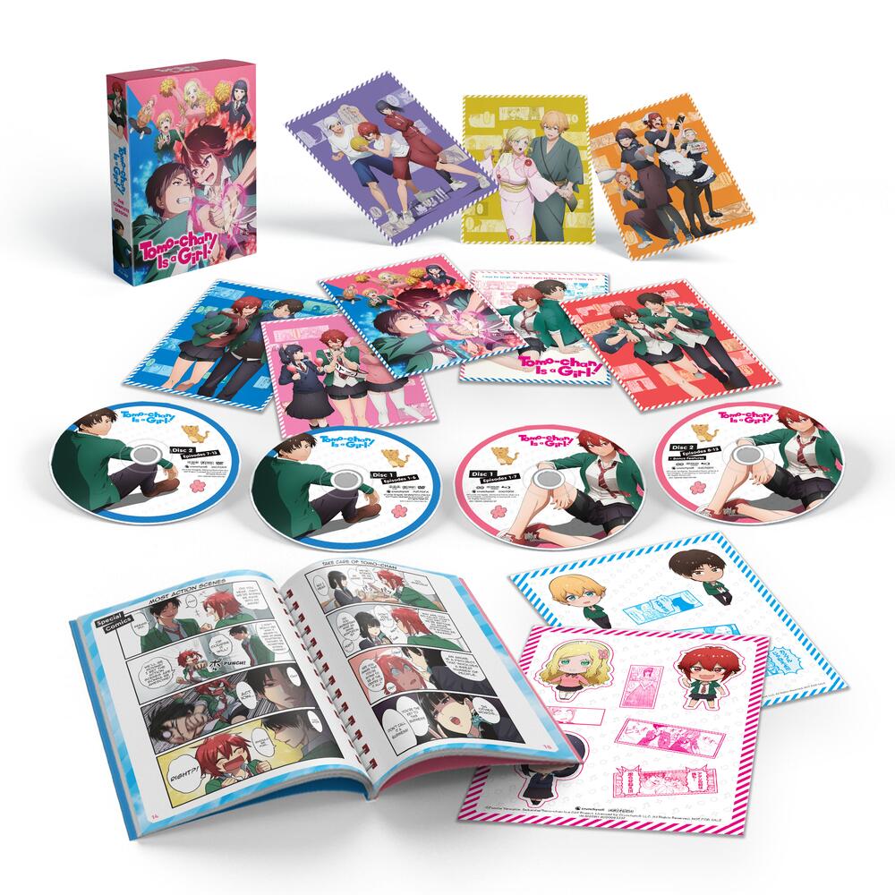Tomo-Chan Is A Girl - The Complete Season Limited Edition Blu-Ray + DVD