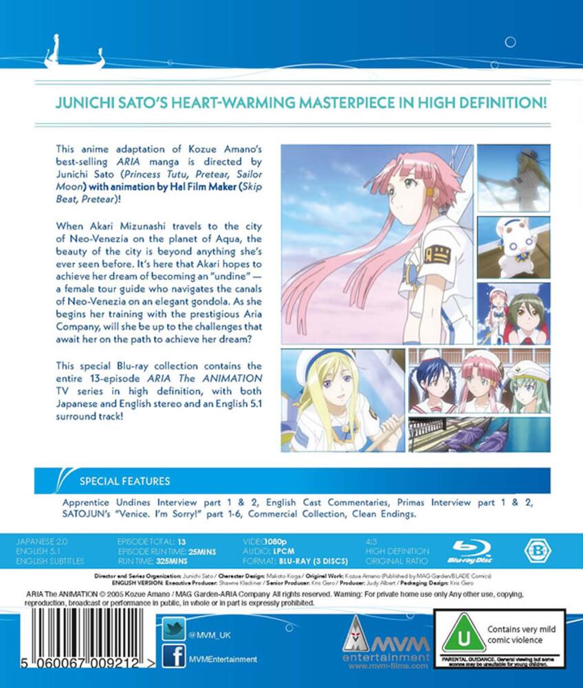 Aria Season 1 Collection Blu-Ray