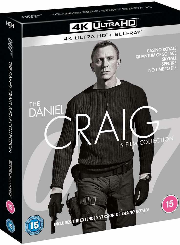 Daniel Craig Collection (5 Films) 4K Ultra HD + Blu-Ray