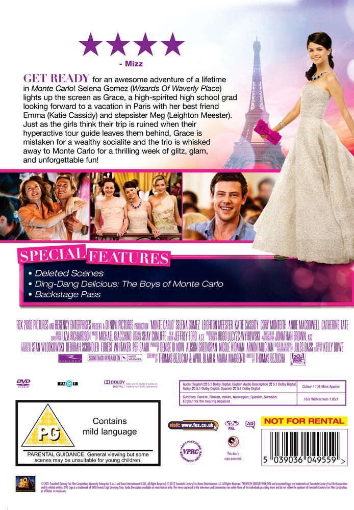 Monte Carlo DVD