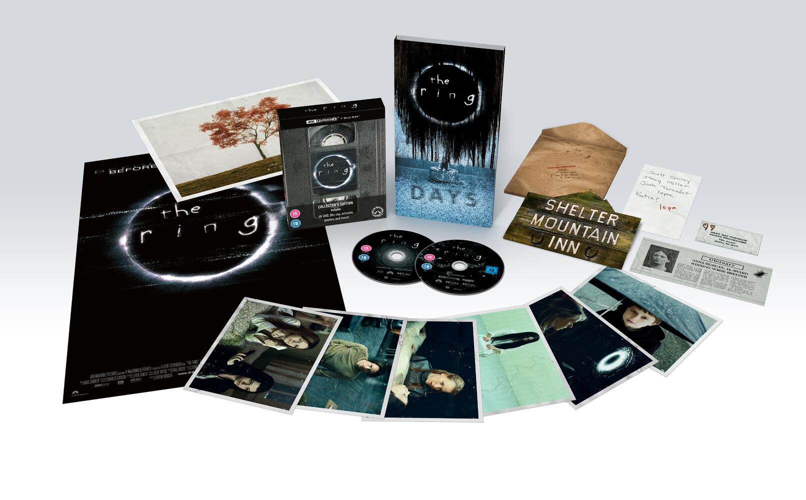 The Ring Steelbook Limited Collectors Edition 4K Ultra HD + Blu-Ray