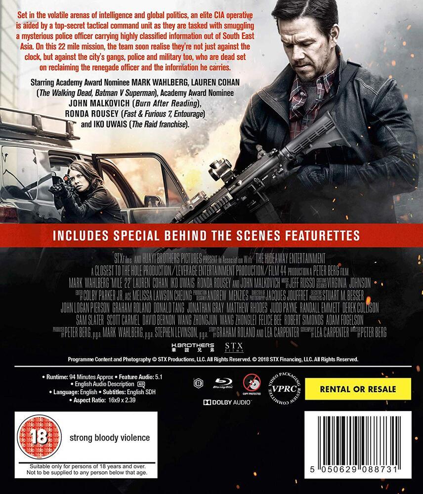 Mile 22 Blu-Ray