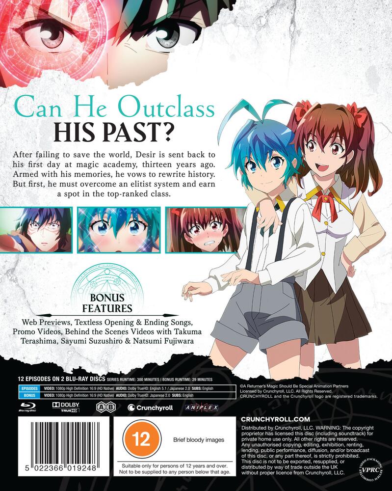 A Returners Magic Should Be Special Season 1 Blu-Ray