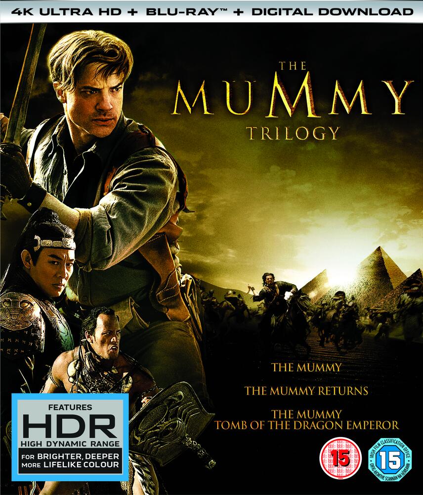 The Mummy Trilogy 4K + Blu-Ray