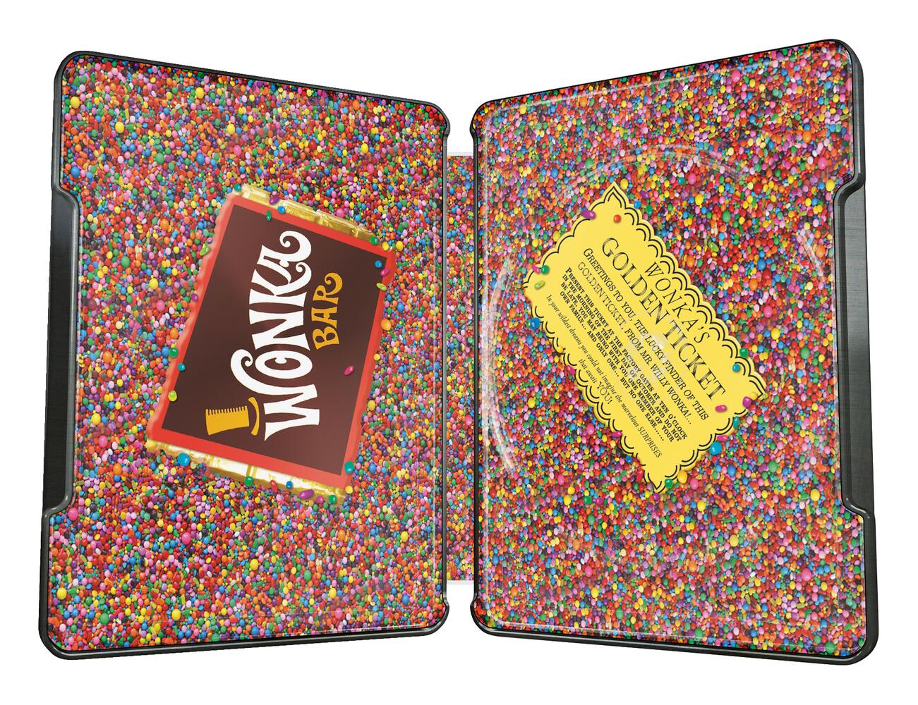 Willy Wonka & The Chocolate Factory Limited Edition Steelbook 4K Ultra HD