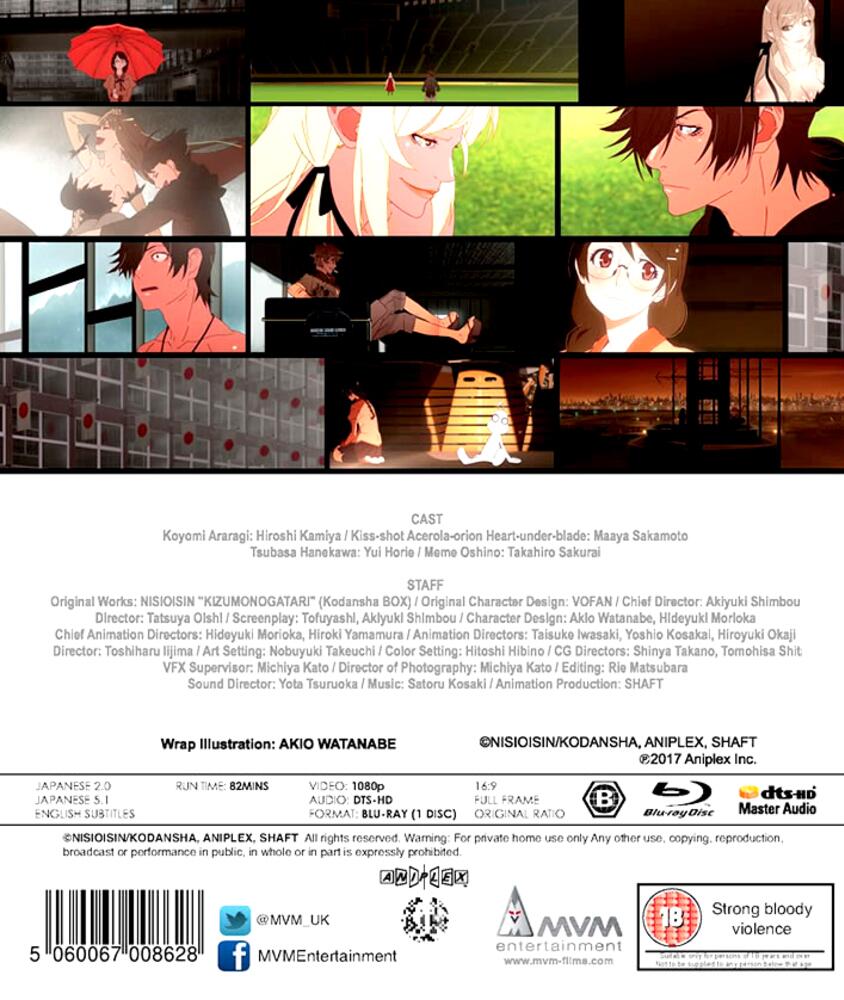 Kizumonogatari - Reiketsu Blu-Ray