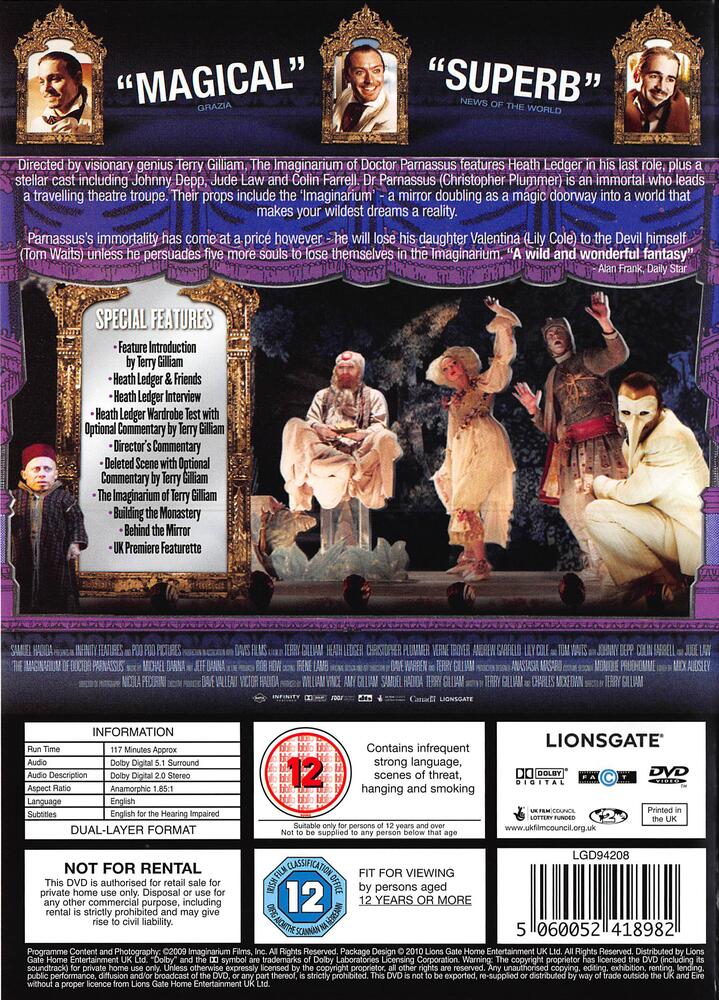 The Imaginarium Of Doctor Parnassus