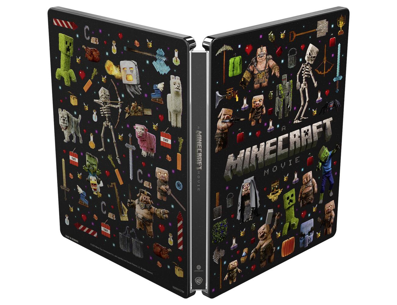A Minecraft Movie Limited Collectors Edition Steelbook 4K Ultra HD + Blu-Ray