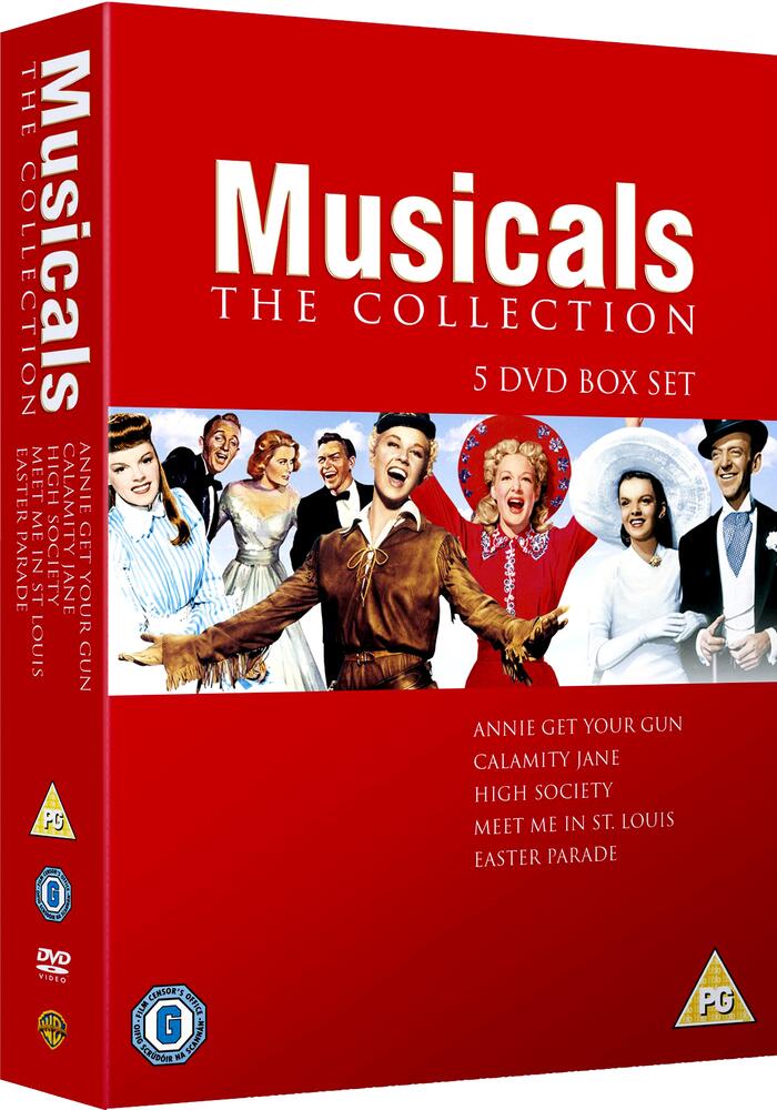 Annie Get Your Gun / Easter Parade / Calamity Jane / High Society / Meet Me In St Louis DVD
