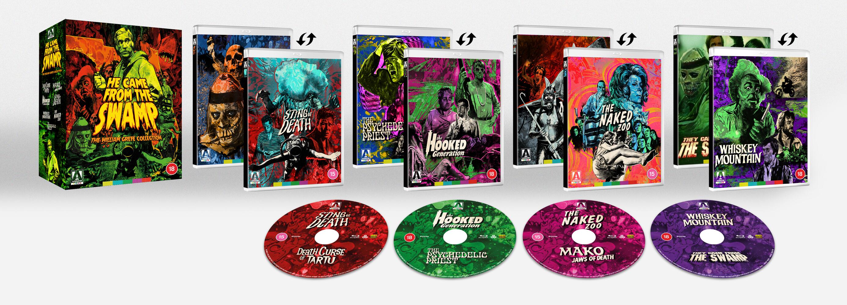 He Came from the Swamp - The William Grefe Collection Blu-Ray