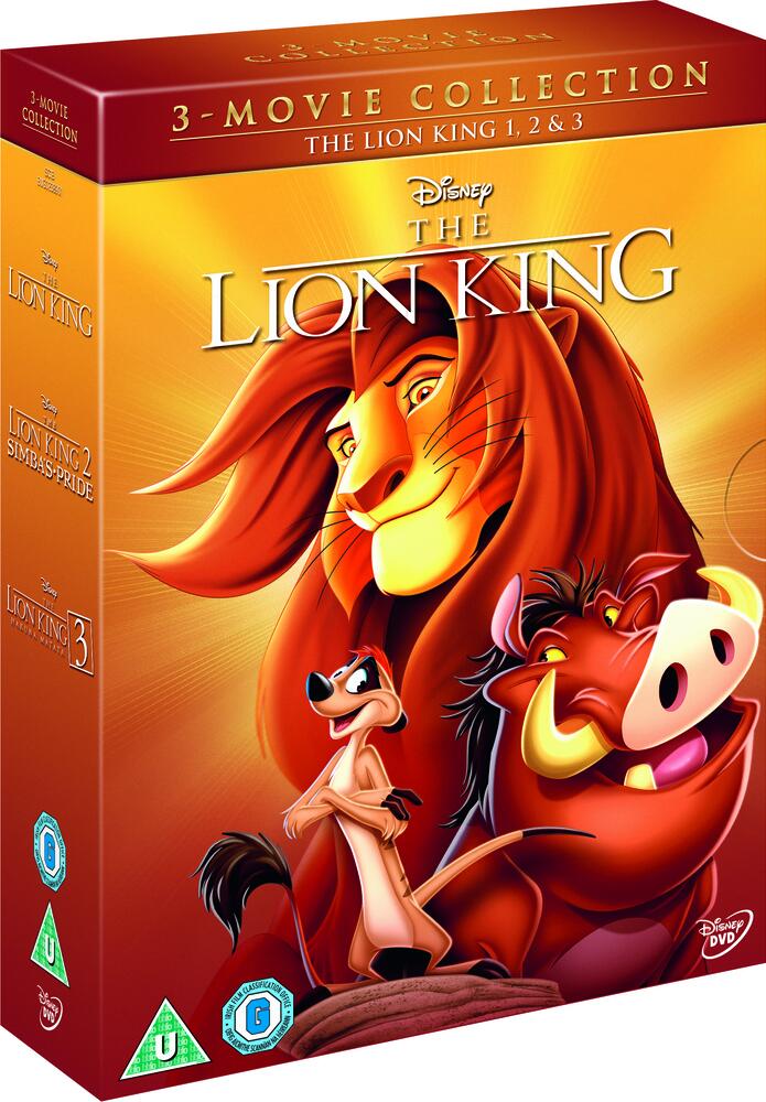 The Lion King / The Lion King 2 - Simbas Pride / The Lion King 3 - Hakuna Matata DVD