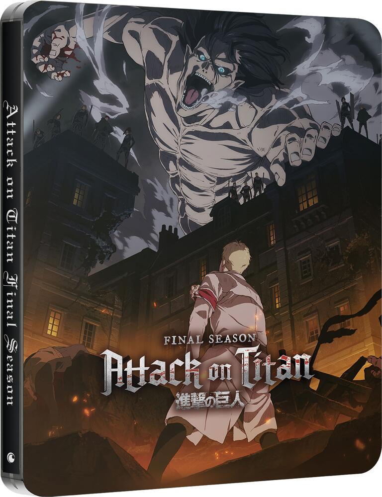 Attack On Titan - The Complete Final Season Limited Edition Steelbook Blu-Ray