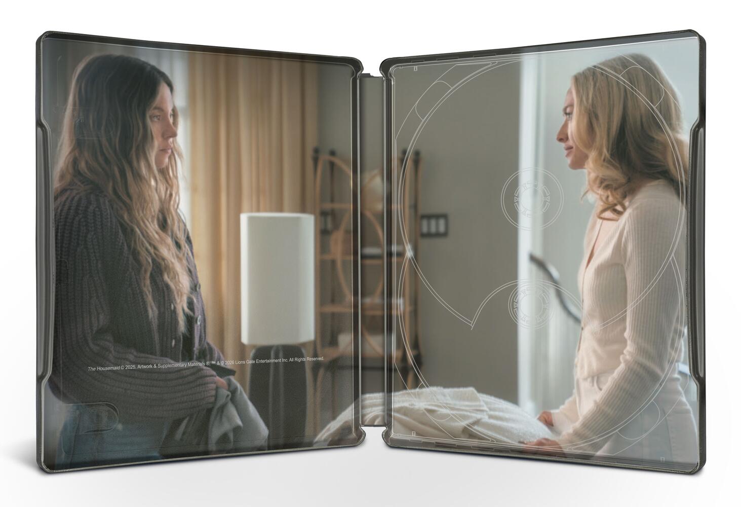 The Housemaid (2025) Limited Edition Steelbook 4K Ultra HD + Blu-Ray