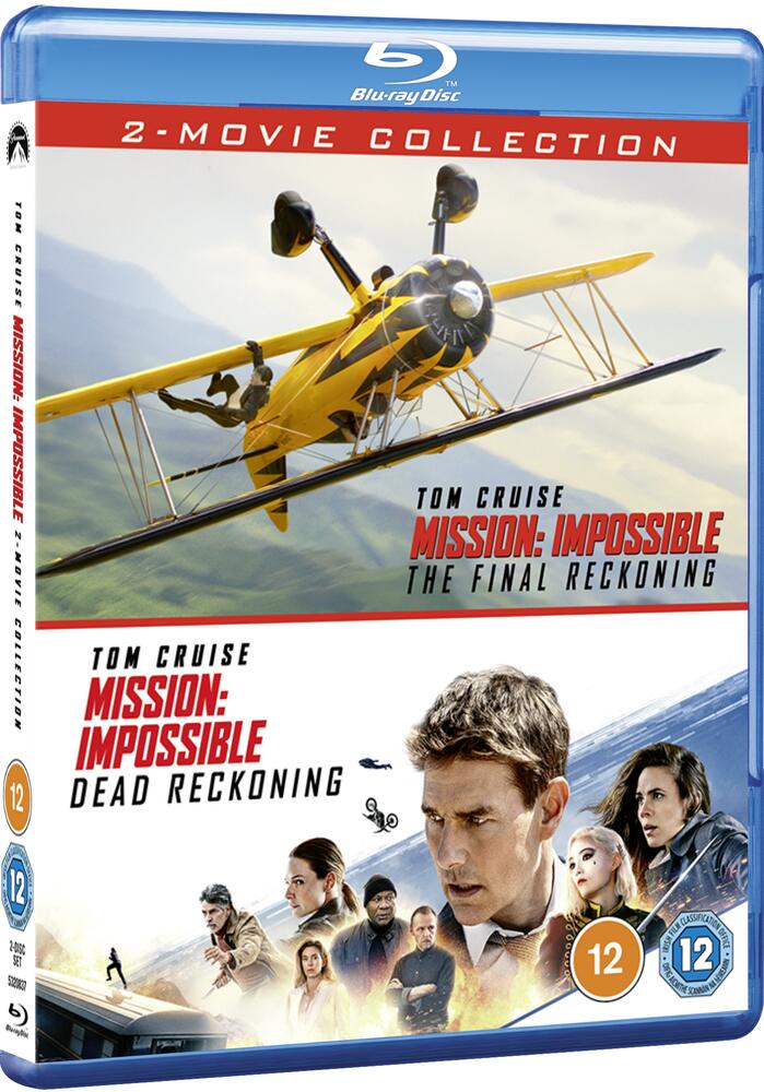 Mission Impossible 7 - Dead Reckoning / Mission Impossible 8 - The Final Reckoning Blu-Ray