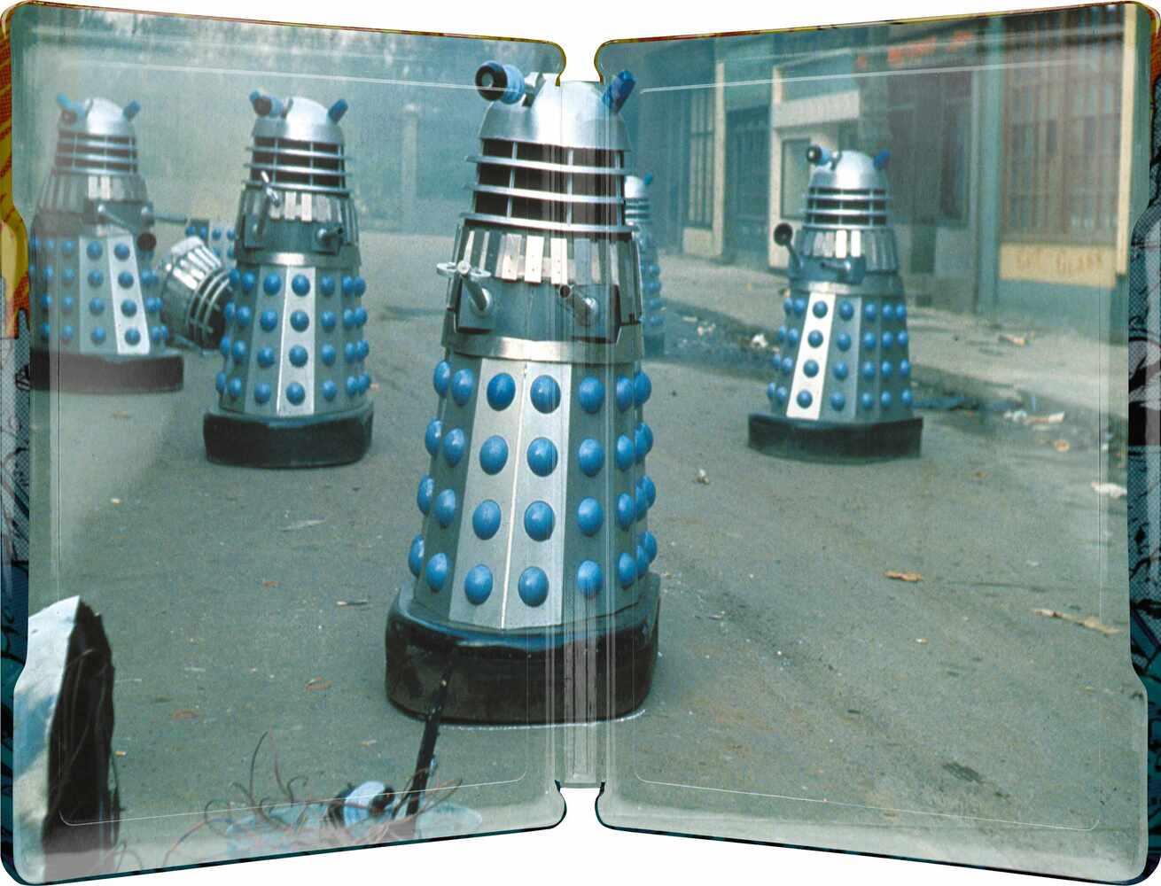 Daleks' Invasion Earth 2150 AD Steelbook 4K Ultra HD
