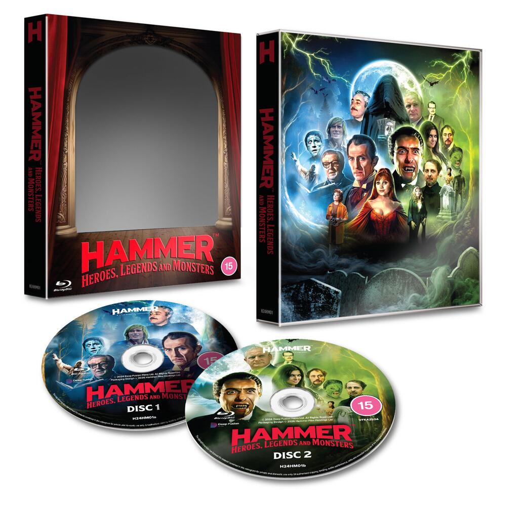 Hammer - Heroes Legends Monsters Blu-Ray