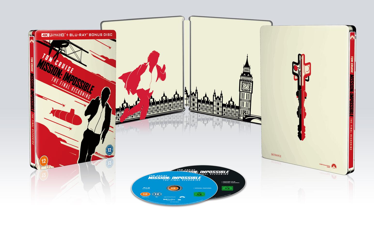 Mission Impossible 8 - The Final Reckoning Limited Edition Steelbook 4K Ultra HD + Blu-Ray