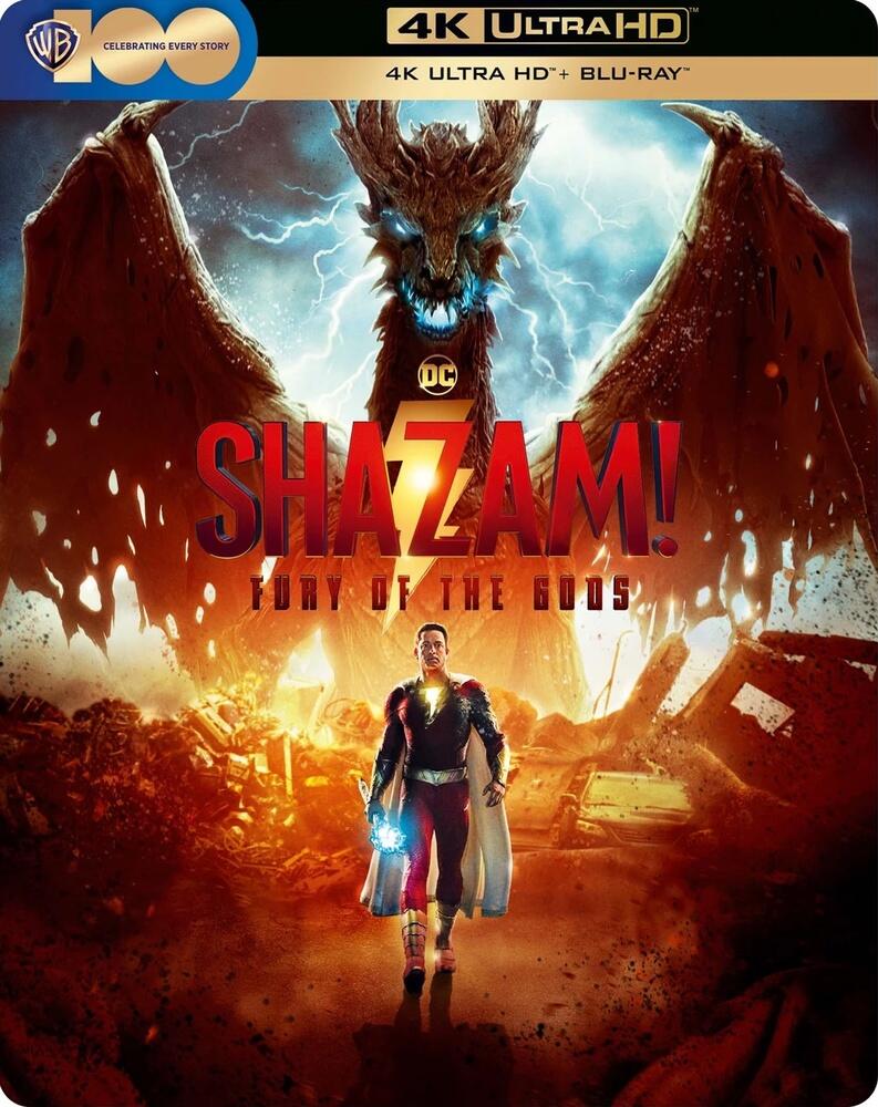 Shazam Fury Of The Gods Limited Edition Steelbook 4K Ultra HD