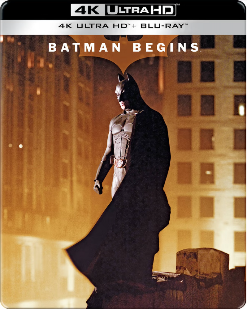 Batman Begins Limited Edition Steelbook 4K Ultra HD + Blu-Ray